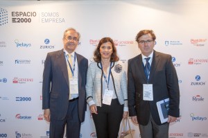 Con Florent Hillaure , Consejero Delegado de Plus Ultra, y Monica Pons, Presidente de E2000 Asociación