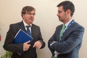 Con Raúl Casado, subdirector general de Ordenación de Mercado en la DGSFP 